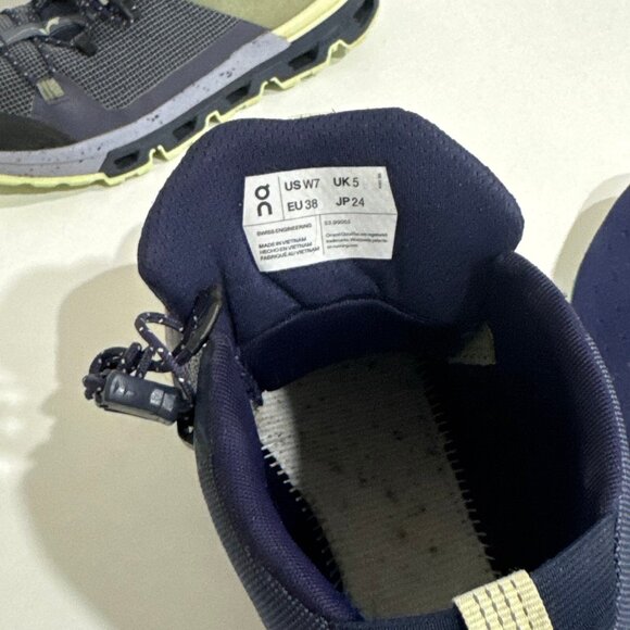 On Running Womens Cloudtrax Casual Lace Up Hiking Boot Shoes Size 7 - Picture 14 of 15